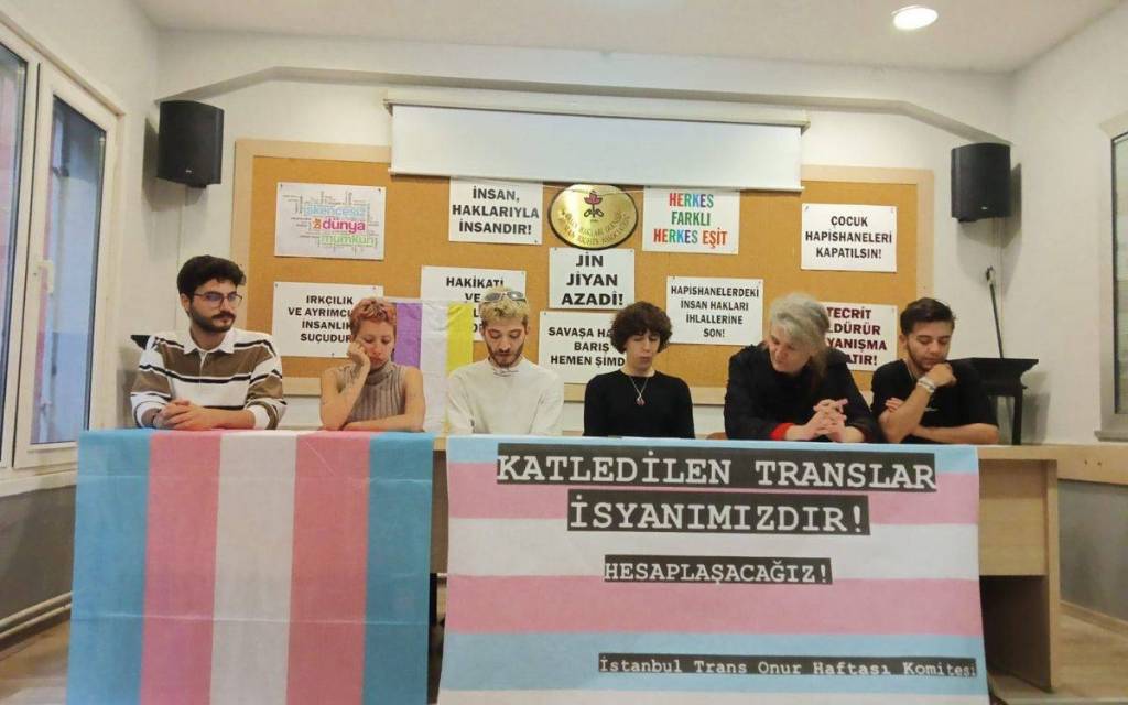 20 Kasım Nefret Mağduru Transları Anma Haftası Basın Açıklaması